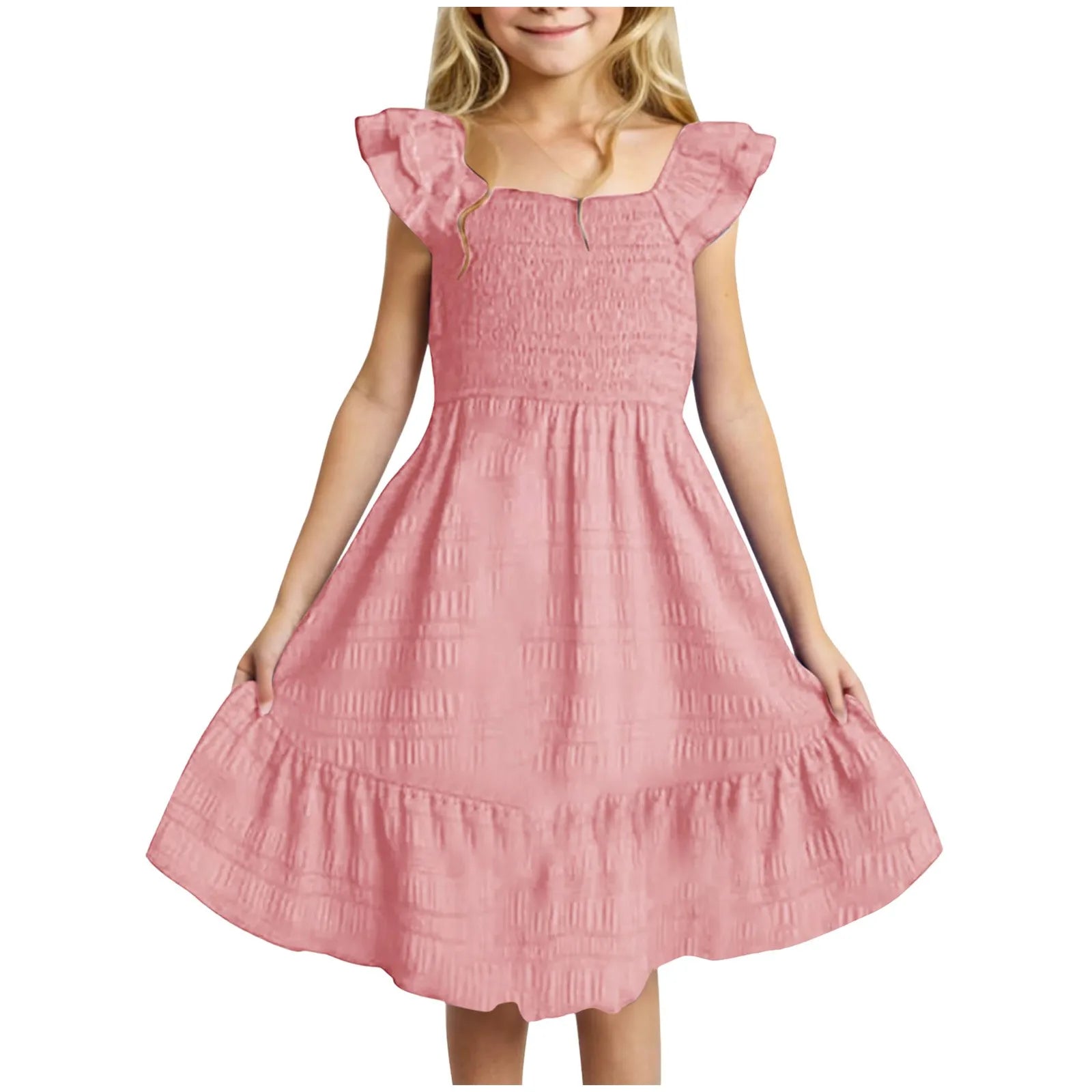 Girls Pleated Dress